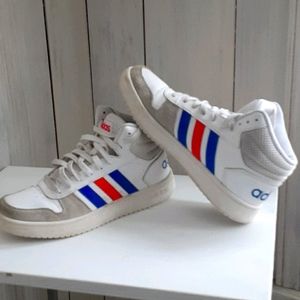 Adidas Sneakers Good Condition Red,White,And Blue